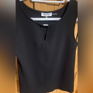 Calvin Klein keyhole Sleeveless Top / OX